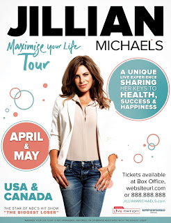 Jillian Michaels on Maximize Your Life Tour This Spring