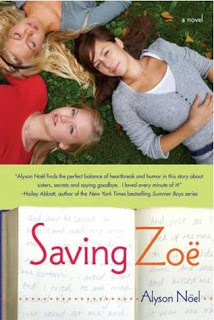 Saving Zoe by Alyson Noel