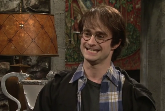 Review Daniel Radcliffe On Saturday Night Live Shooting Stars Mag