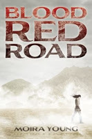 2011 Debut Author Challenge 6:  Blood Red Road  by Moira Young