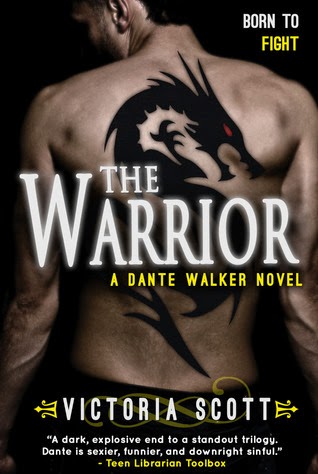 Review:  The Warrior (Dante Walker #3) by Victoria Scott