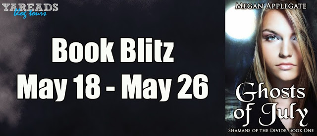 Book Blitz:  Ghosts of July by Megan  Applegate (Giveaway)