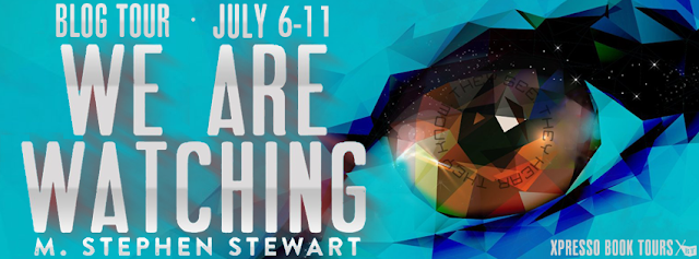 Book Tour and Review: We Are Watching (Mindshare #1) by M. Stephan Stewart (giveaway)