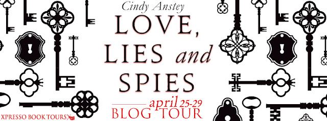 YA Review and Giveaway:  Love, Lies and Spies by Cindy Anstey