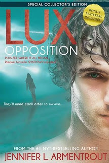 Review:  Shadows/Opposition (Lux series #0.5, #5) by Jennifer L. Armentrout