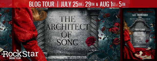 Blog Tour:  Review and Giveaway – The Architect of Song by AG Howard