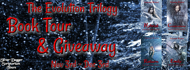 Book Tour and Giveaway:  The Evolution Trilogy by Vanessa Wester