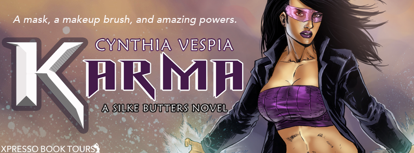 Cover Reveal:  Karma – A Silke Butters Novel by Cynthia Vespia