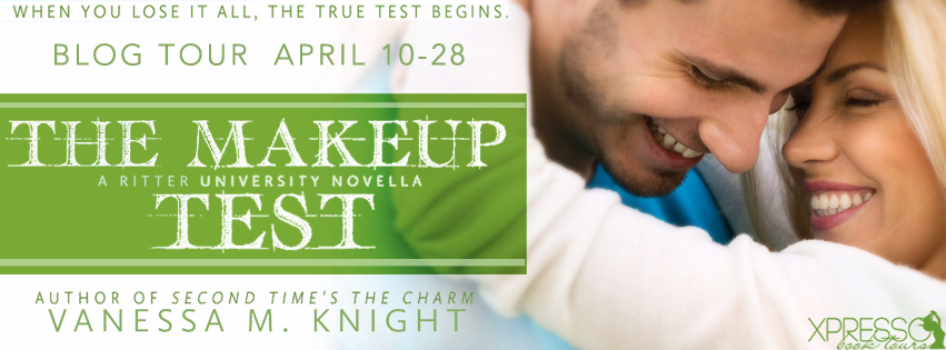 Review and Giveaway:  The Makeup Test by Vanessa M. Knight
