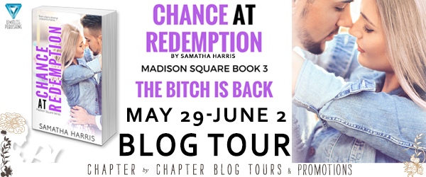 Promo Post with Giveaway:  Chance at Redemption (Madison Square Book #3) by Samatha Harris