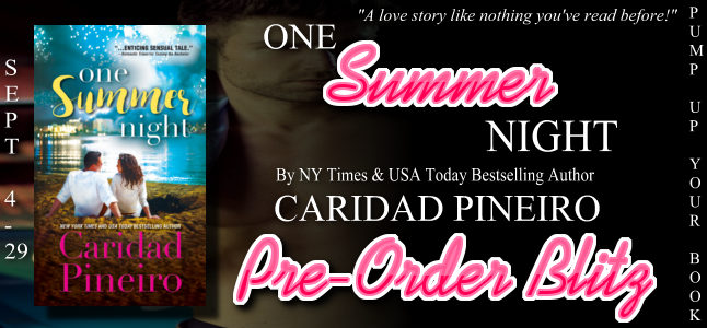 Promo Post with Giveaway:  One Summer Night by Caridad Pineiro