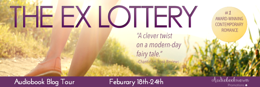 Audiobook Blog Tour with Giveaway:  The Ex Lottery by Kim Sanders