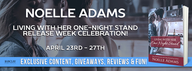 Release Blitz with Giveaway:  Living With Her One-Night Stand by Noelle Adams