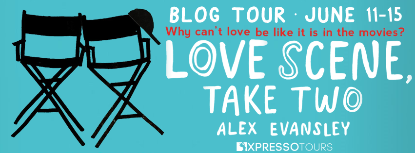 Blog Tour Author Interview with Giveaway:  Love Scene, Take Two by Alex Evansley