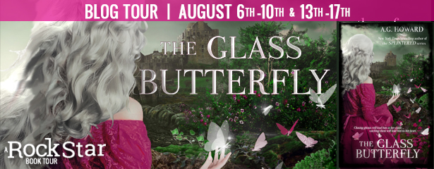 Blog Tour Review with Giveaway:  The Glass Butterfly (Haunted Hearts Legacy #3) by A.G. Howard
