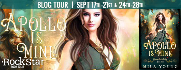 Blog Tour with Giveaway:  Apollo is Mine (Harem of the Gods #1) by Mila Young