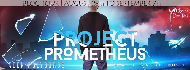 Blog Tour Review with Giveaway:  Project Prometheus (Assassin Fall #2) by Aden Polydoros