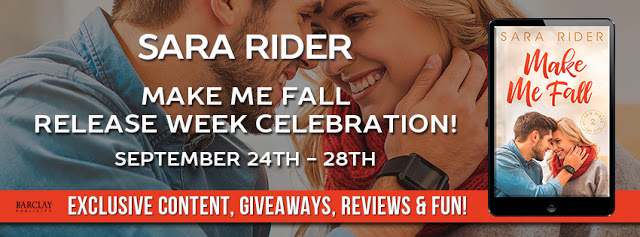 Blog Tour Review with Giveaway:  Make Me Fall (Books and Brews #2) by Sara Rider