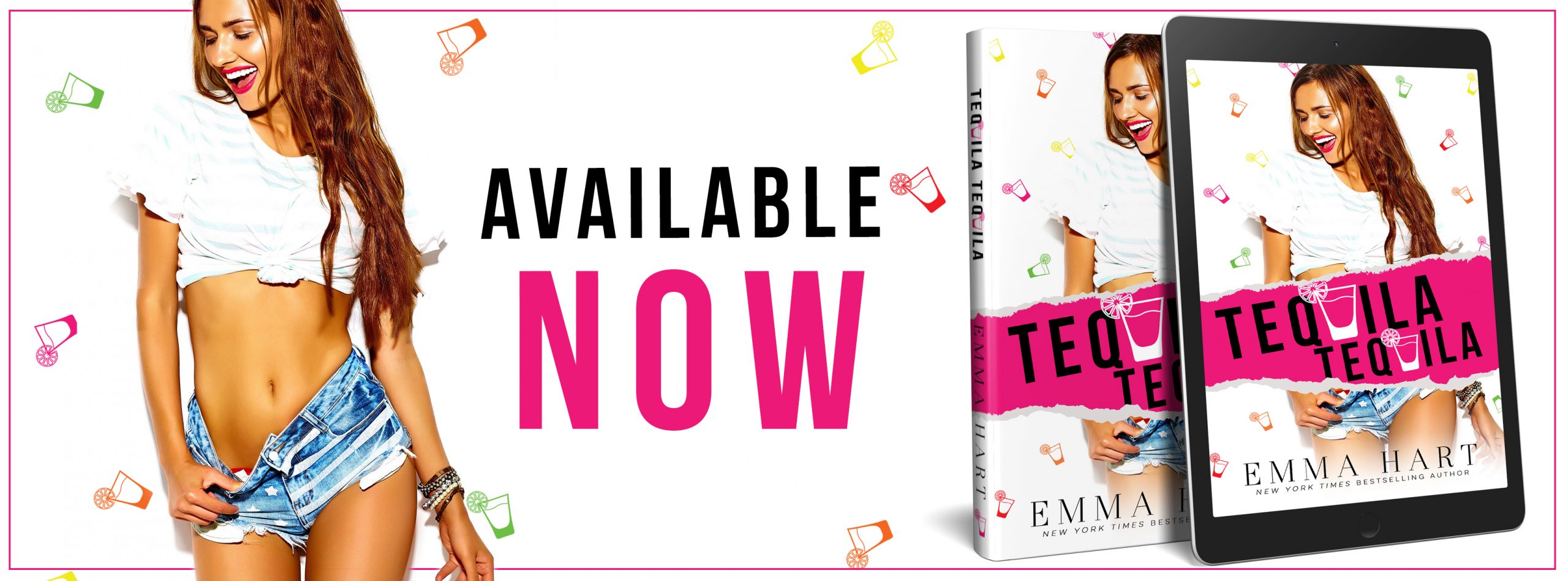 Blog Tour Review with Excerpt:  Tequila, Tequila by Emma Hart