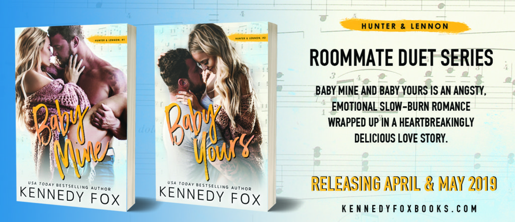 Cover Reveal:  Roommate Duet Series by Kennedy Fox