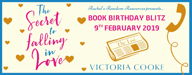 Book Birthday Blitz Review with Giveaway (UK only):  The Secret to Falling in Love by Victoria Cooke