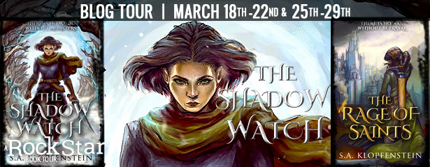 Blog Tour Excerpt with Giveaway:  The Shadow Watch Series by S.A. Klopfenstein