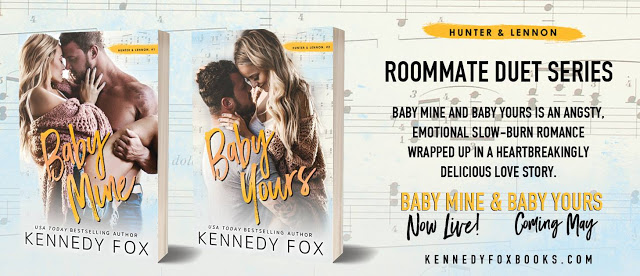 Review Blast:  Baby Mine (Hunter and Lennon #1) by Kennedy Fox