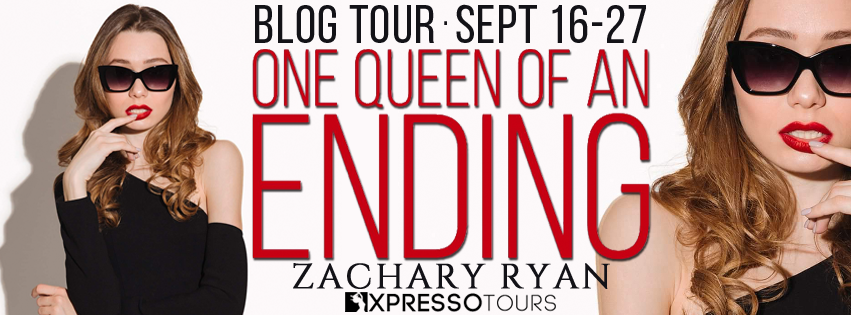 Blog Tour Author Interview with Giveaway:  One Queen of an Ending (The High School Queens Trilogy #3) by Zachary Ryan